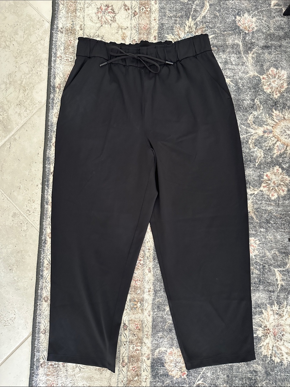 Lululemon Black Drawstring Pants